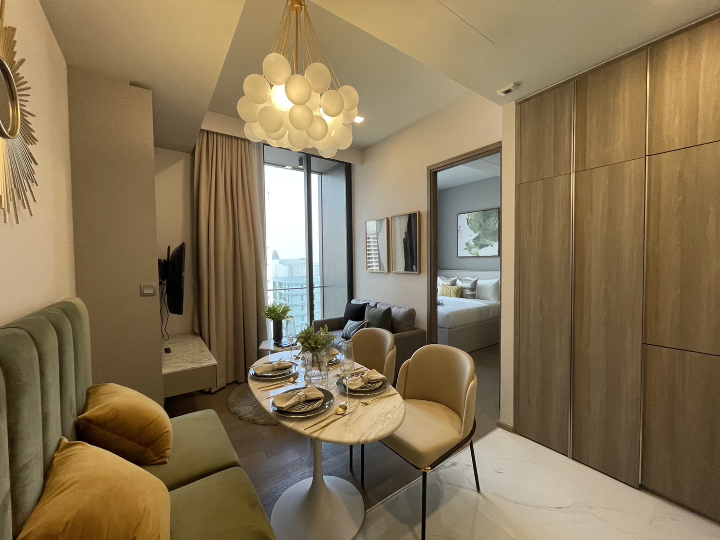 1-Bed Condo near the Park at Celes Asoke