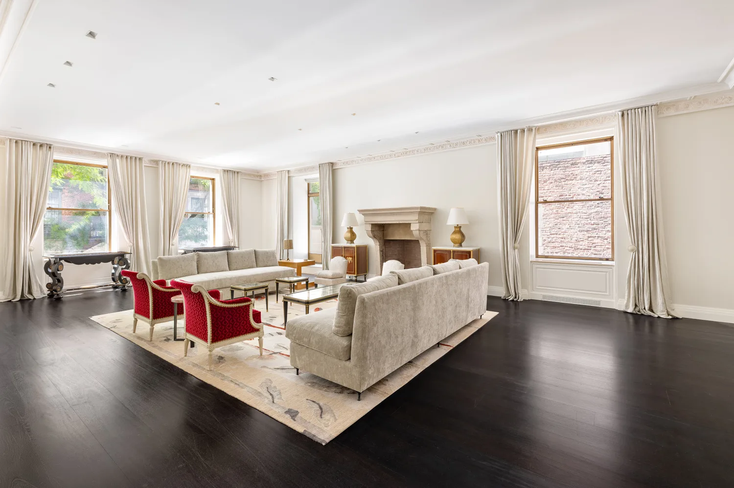 Grand Pre-War Duplex with Fireplace and Central Park Views