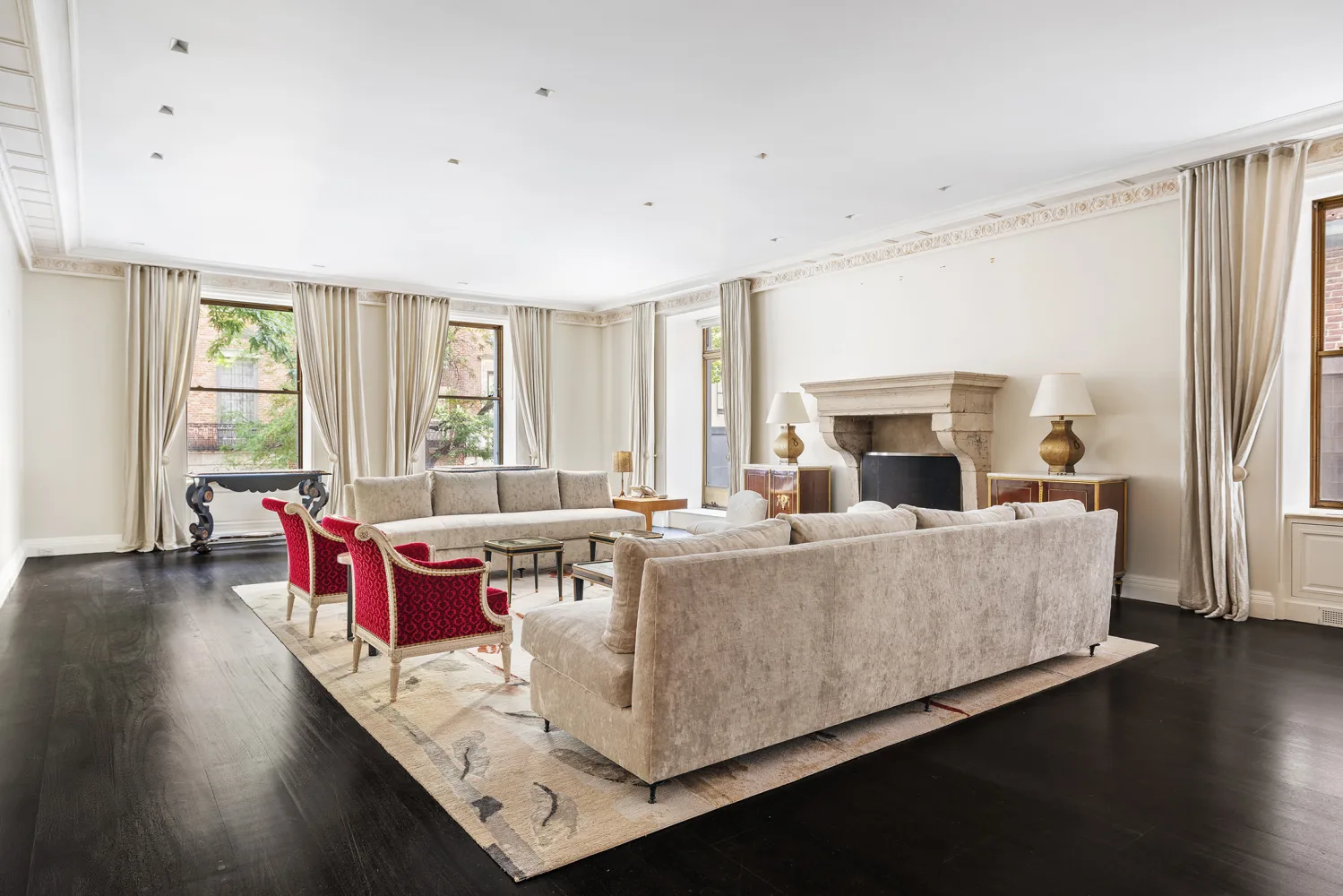 Grand Pre-War Duplex with Fireplace and Central Park Views 2